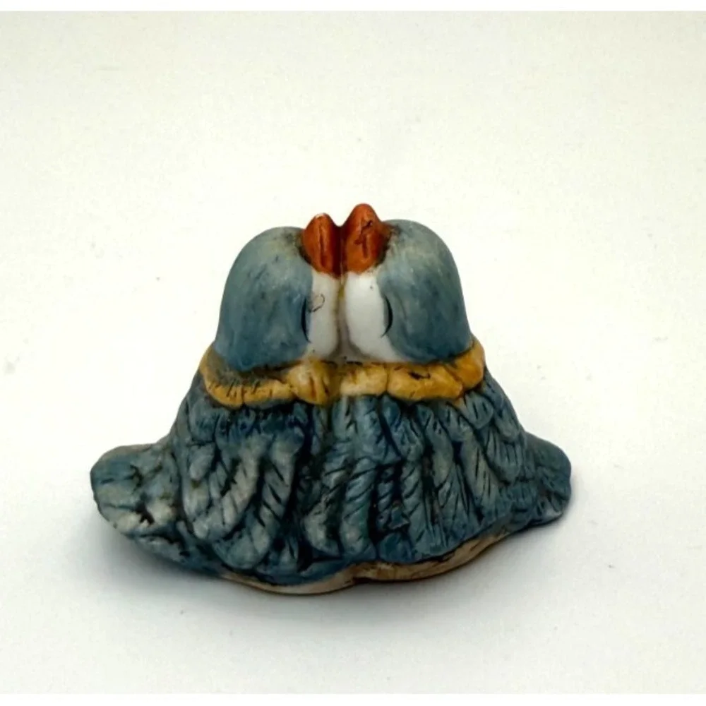 2-Josef Original Singing Bluebird & Keypoint Dallas BB Hug-VTG-Anthropomorphic